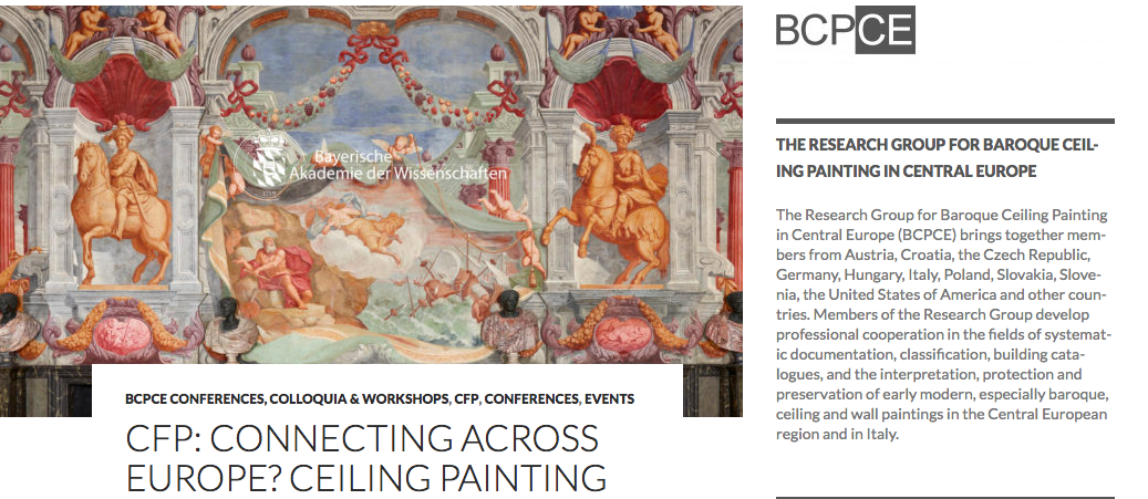 Connecting across Europe? Ceiling Painting and Interior Design in the Courts of Europe around 1700