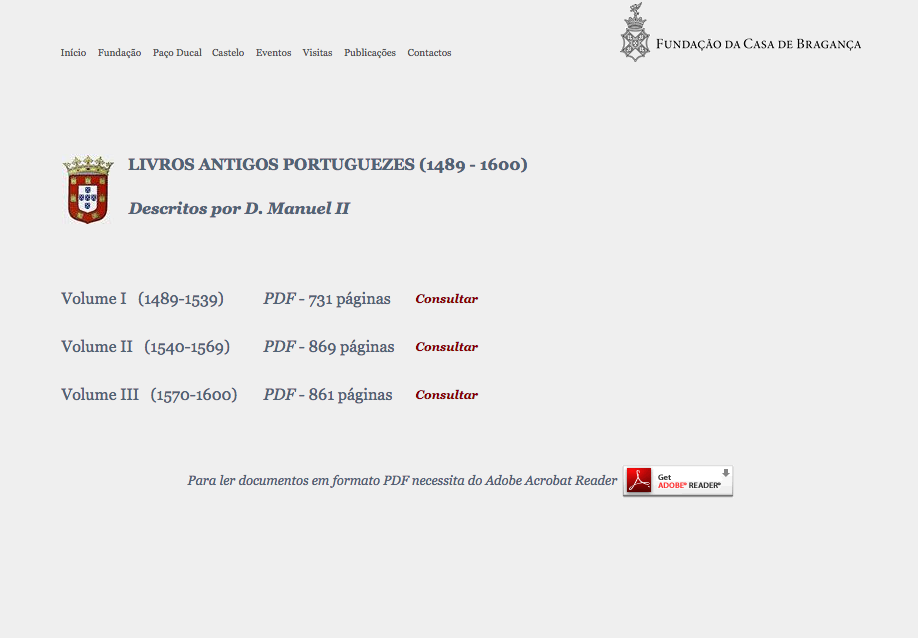 "Livros Antigos Portuguezes"