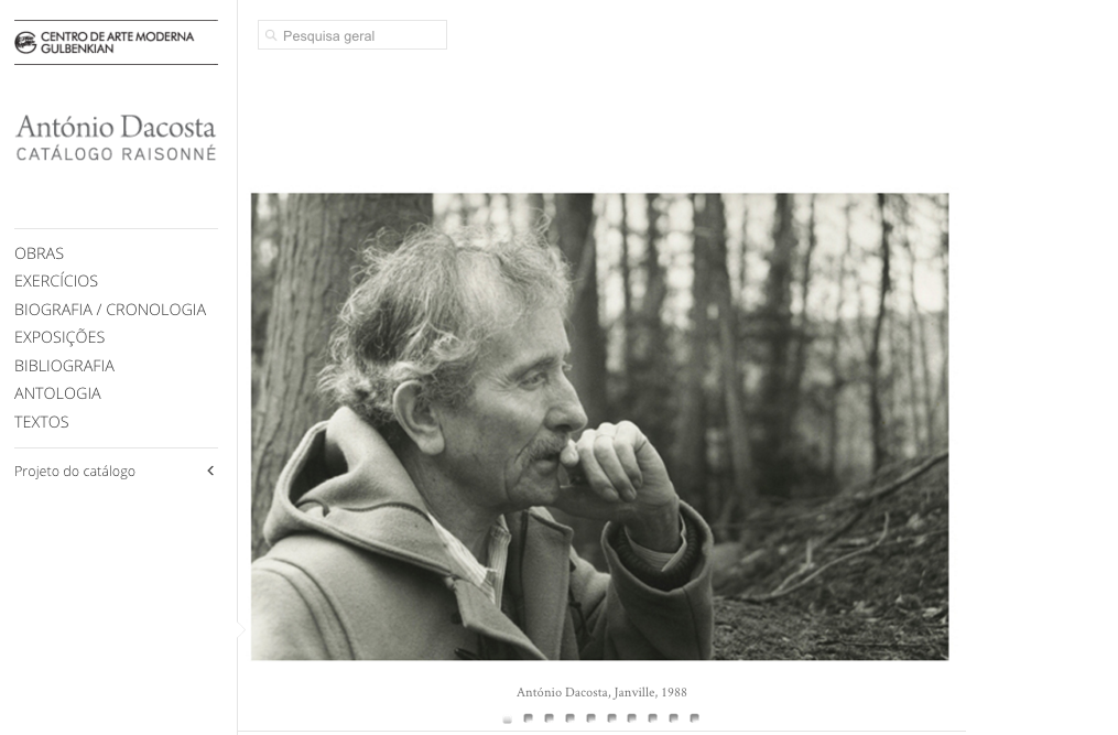 Catálogo Raisonné de António Dacosta