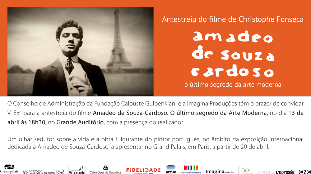 Antestreia de "Amadeo de Souza Cardoso: O Último Segredo da Arte Moderna"